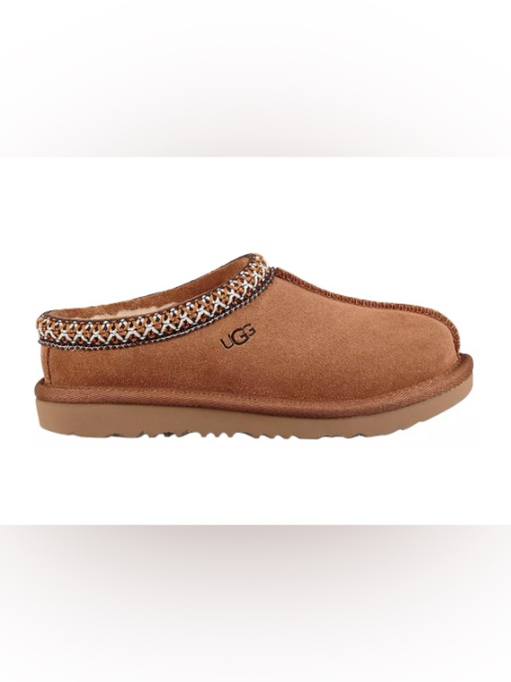 UGG Kids' Tasman Slippers-Color: Chestnut-Size 4